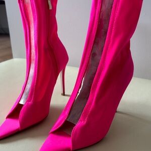 Hot Pink Boots